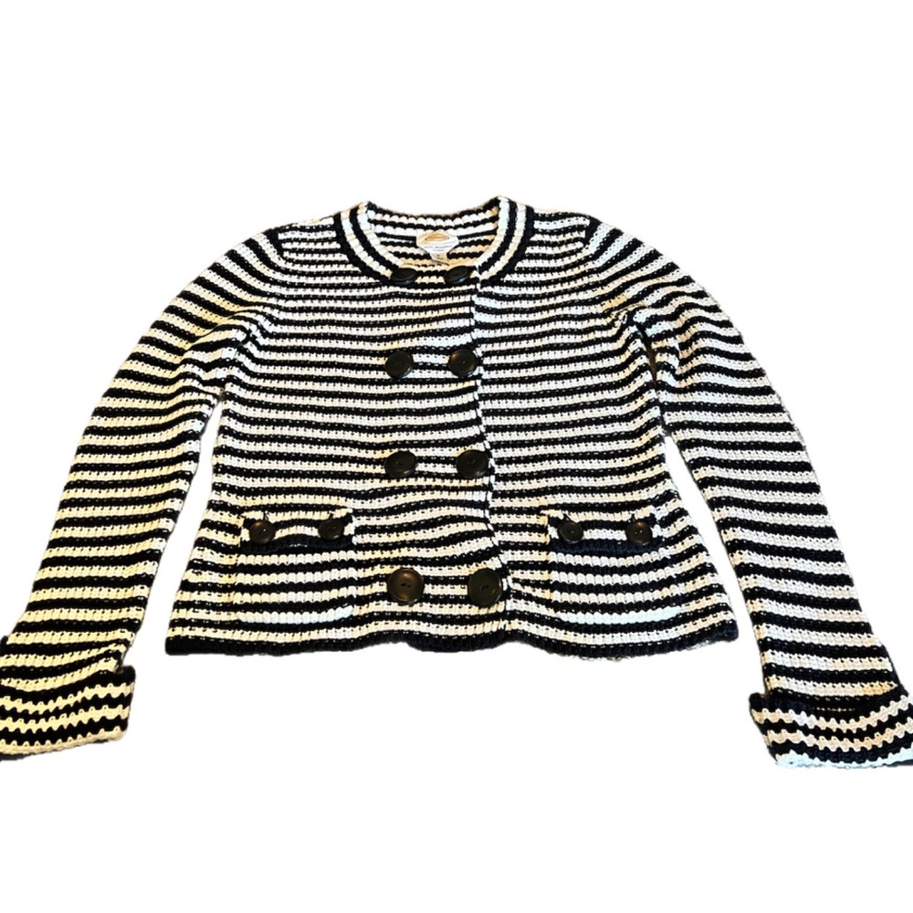 Vintage Talbots striped sweater size M